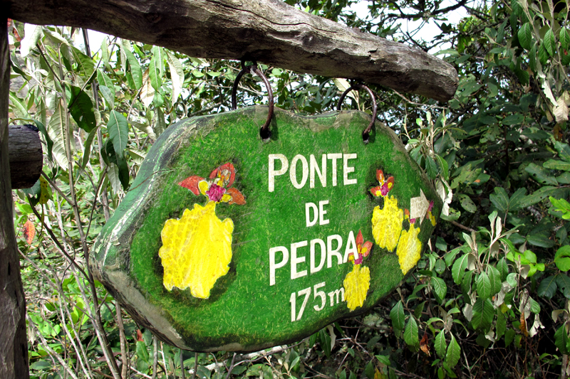Ponte de Pedra no Parque do Ibitipoca