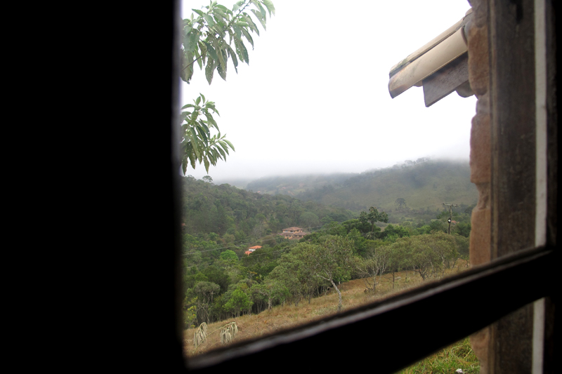 Vista da janela da pousada Vista da janela da pousada