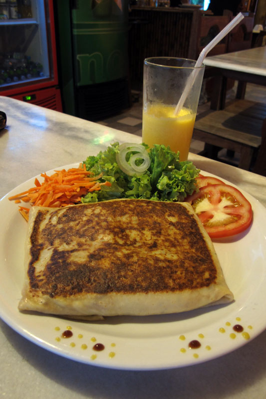 Crepe na creperia Tio Gu
