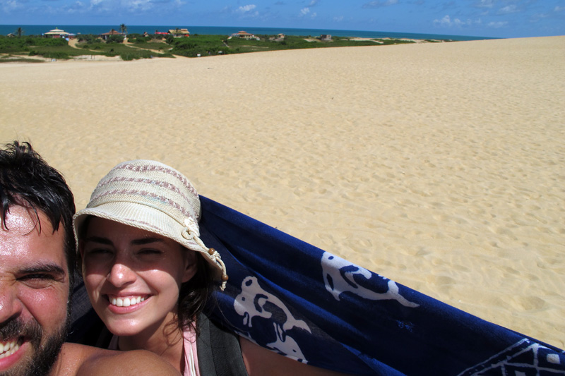 Atravessando as Dunas de Itaúnas
