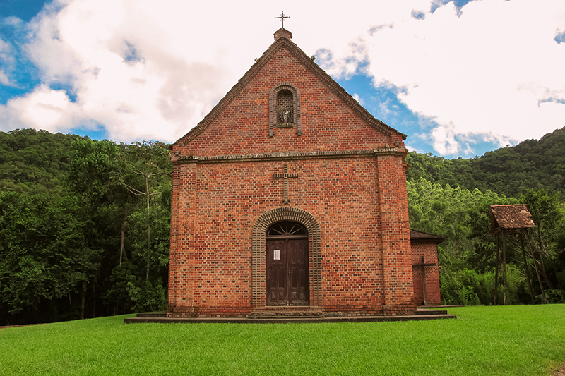 Igreja Alto Warnow de São João - Indaial Santa Catarina