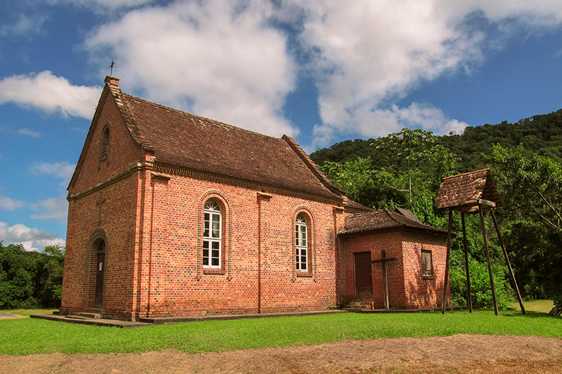 Igreja Alto Warnow de São João - Indaial Santa Catarina