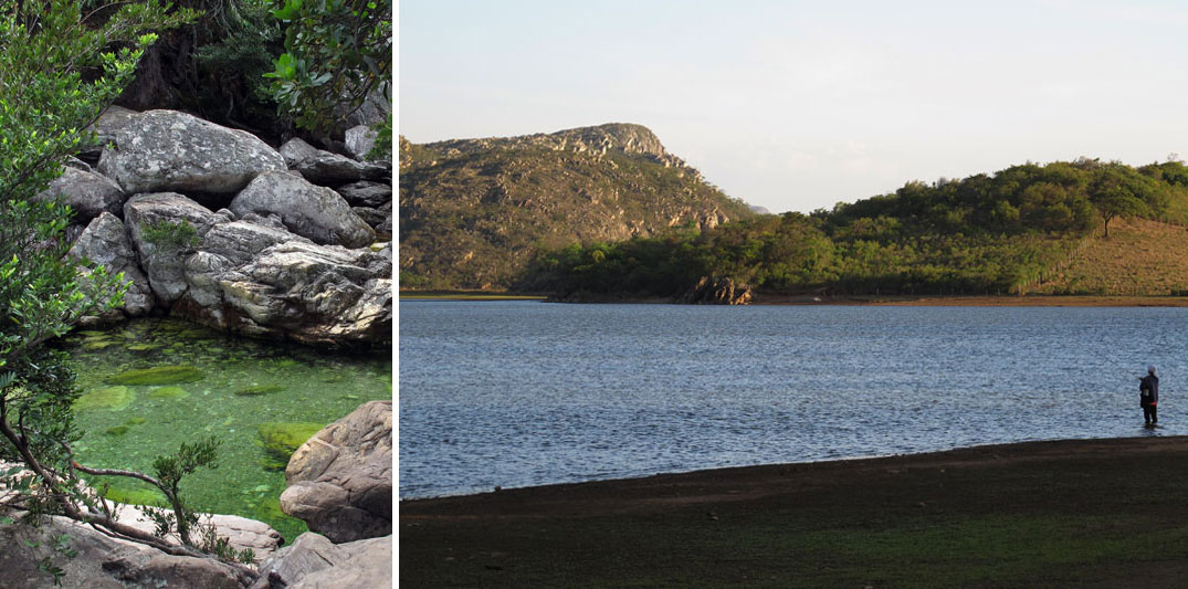 Lugares românticos perto de BH: Lagoa e cachoeira em Lapinha da Serra