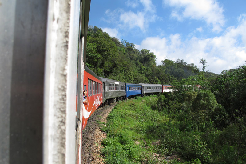 trem da Serra do Mar Paranaense