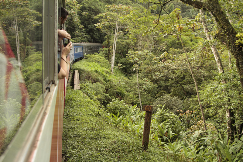 trem da Serra do Mar Paranaense em Morretes