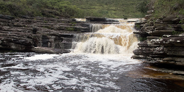 Cachoeira do Intancado em Cabeça de Boi