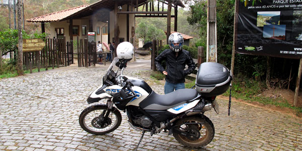 Entrada do parque nacional do Ibitipoca