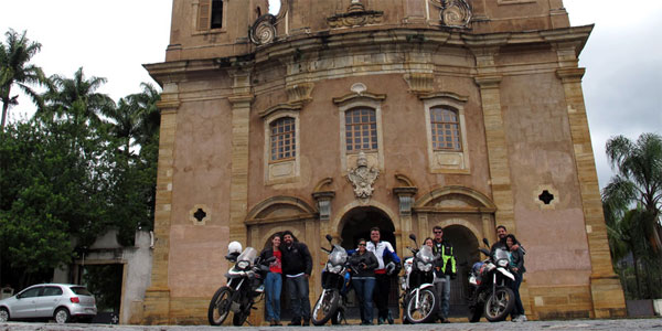 Passeio de moto em Mariana/MG