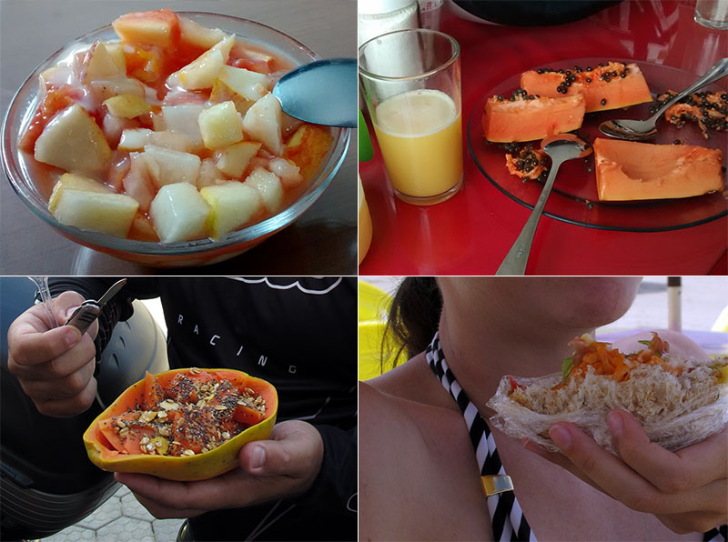 Ideias de lanches para levar em viagem