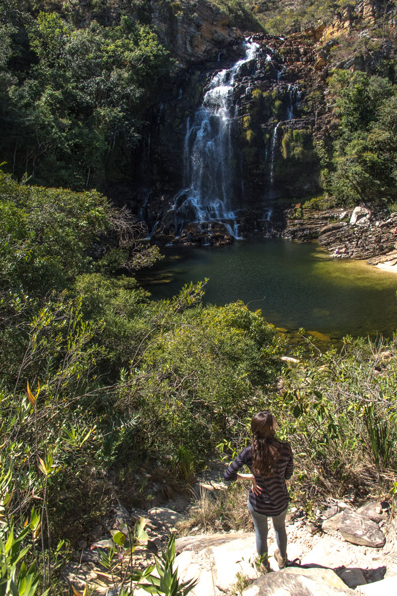 Cachoeira Serra Morena, na Serra do Cipó