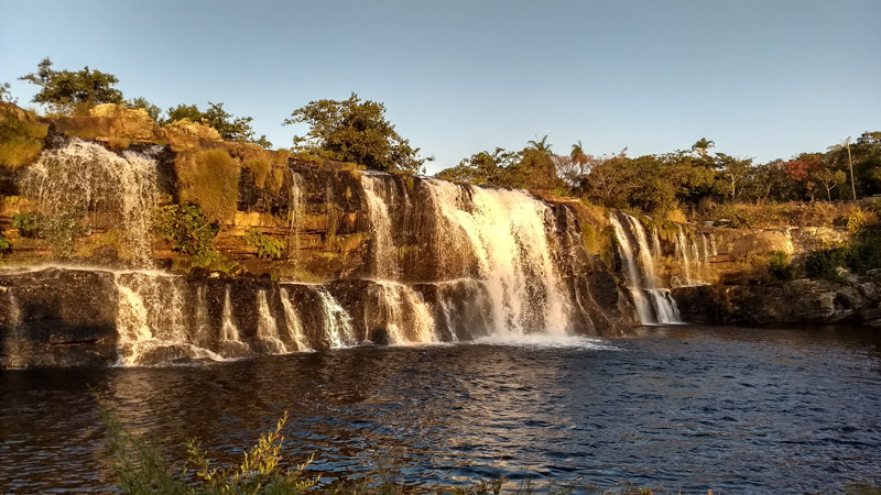 Cachoeira Grande na Serra do Cipó