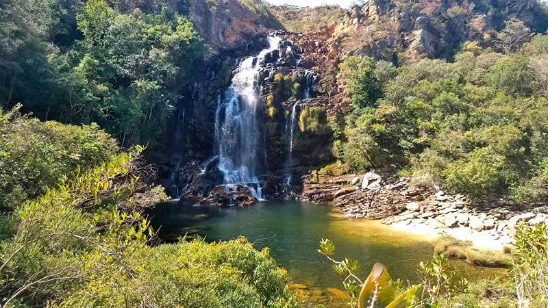 Cachoeira Serra Morena, na Serra do Cipó