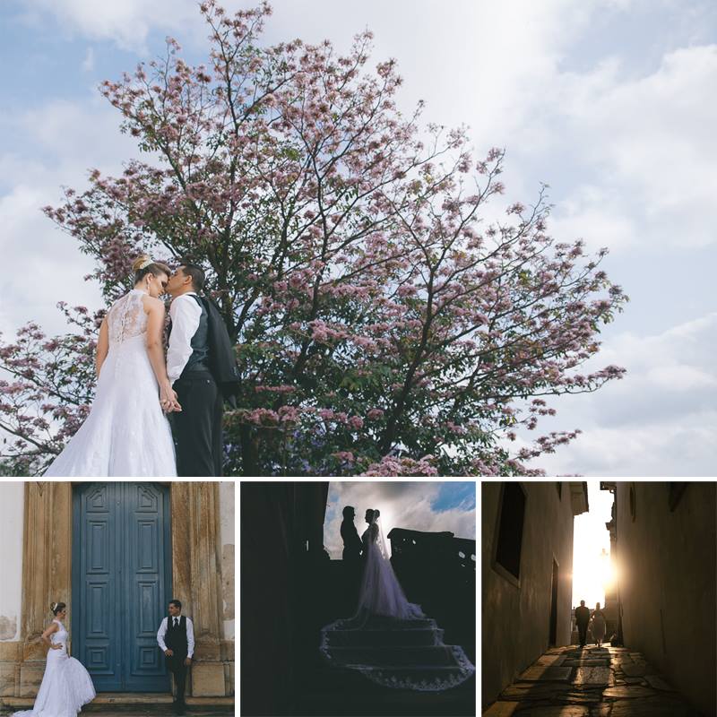 Fotos de casamento em ouro preto
