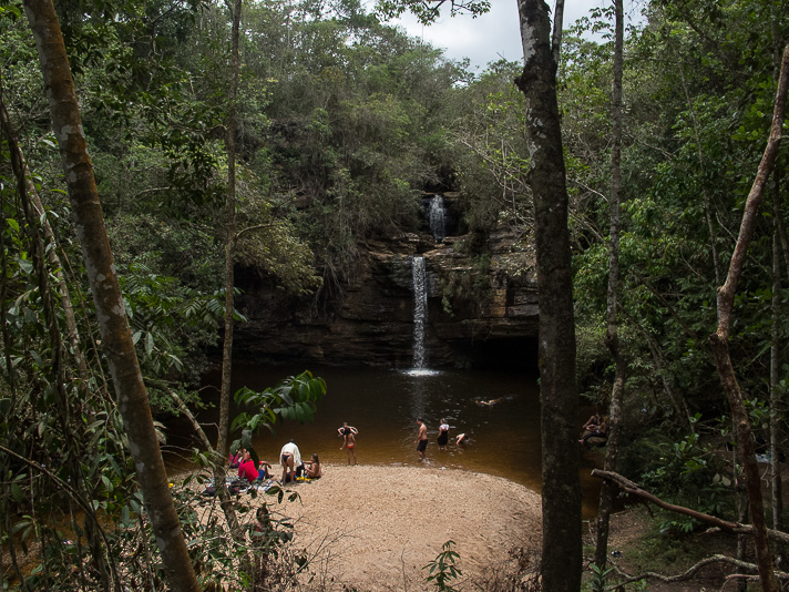 Cachoeira do Lúcio em Itambé do Mato Dentro