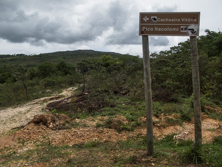 Cachoeira Vitória em Itambé do Mato Dentro