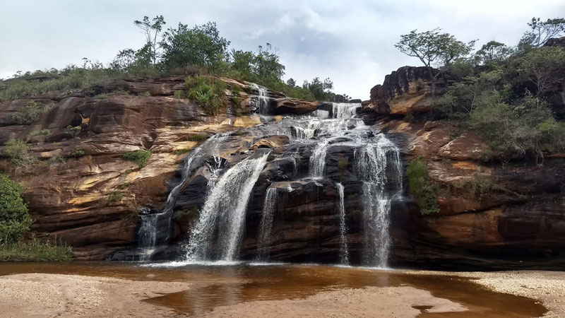 Cachoeira da Serenata em Itambé do Mato Dentro