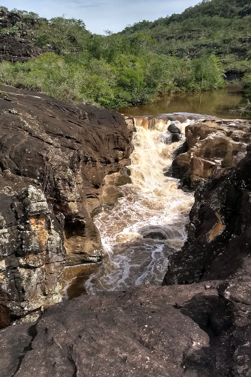 Cânyon da Cachoeira da Serenata em Itambé do Mato Dentro