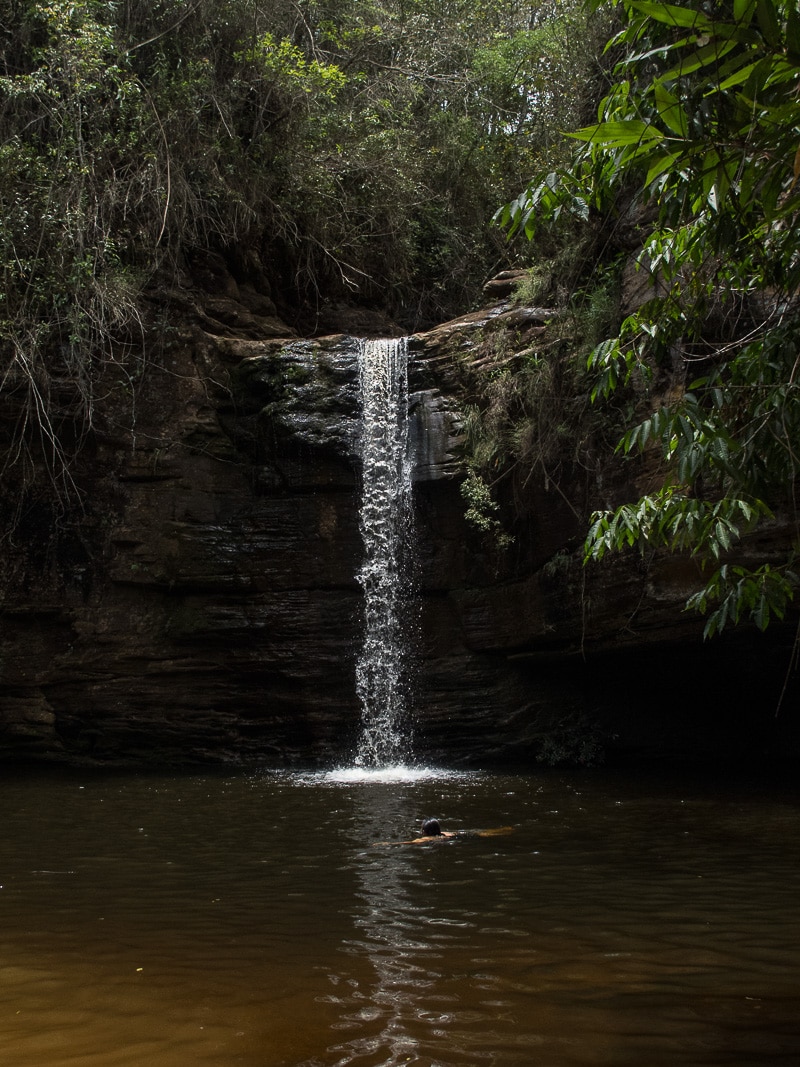 Cachoeira do Lúcio em Itambé do Mato Dentro